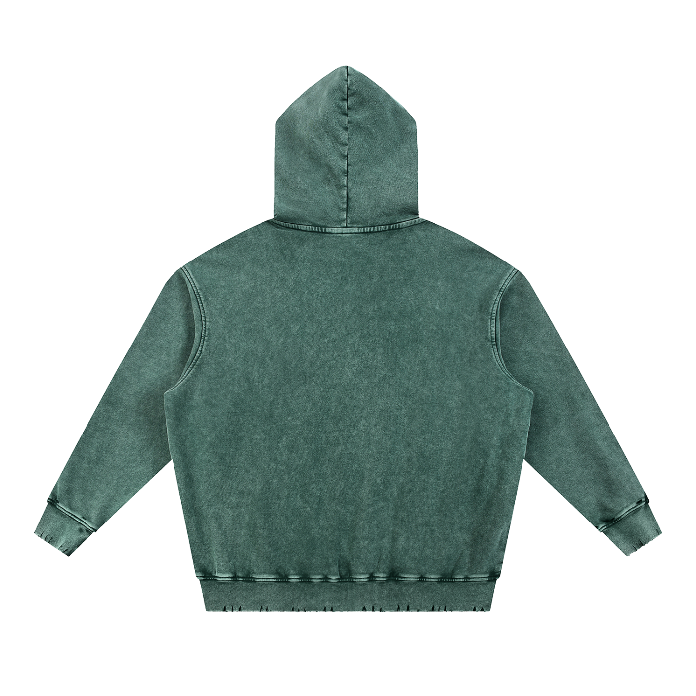 Vintage Washed Greenish Hoodie