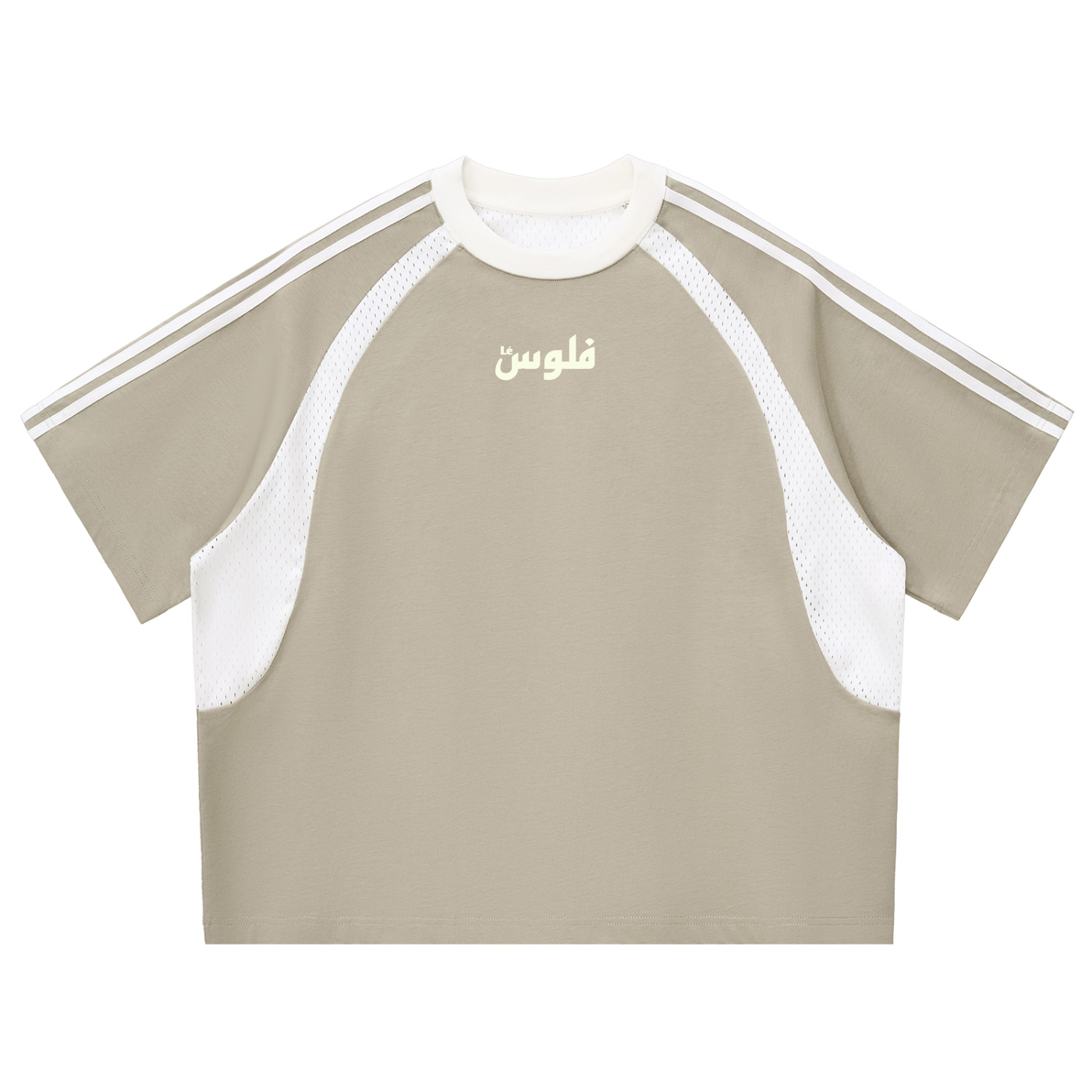 LéFloos Stripe Mesh T-Shirt