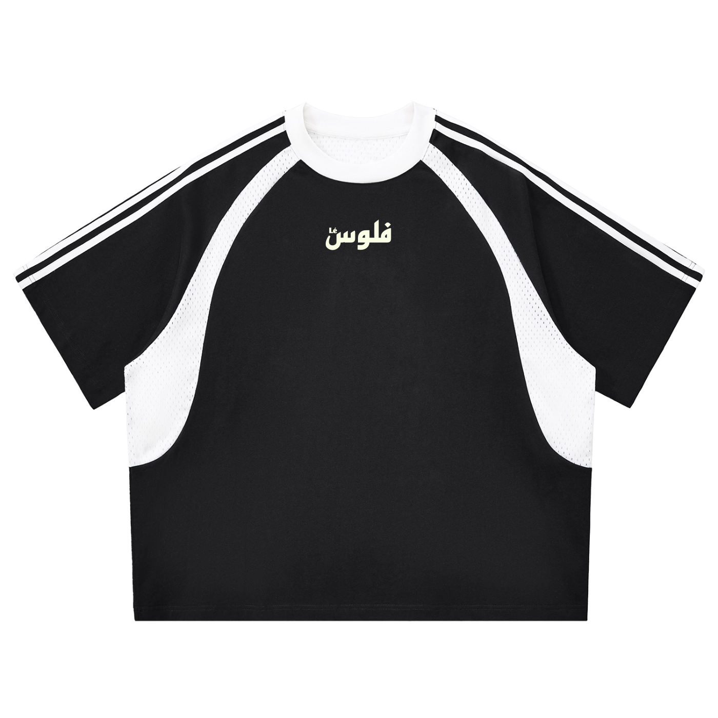 LéFloos Stripe Mesh T-Shirt