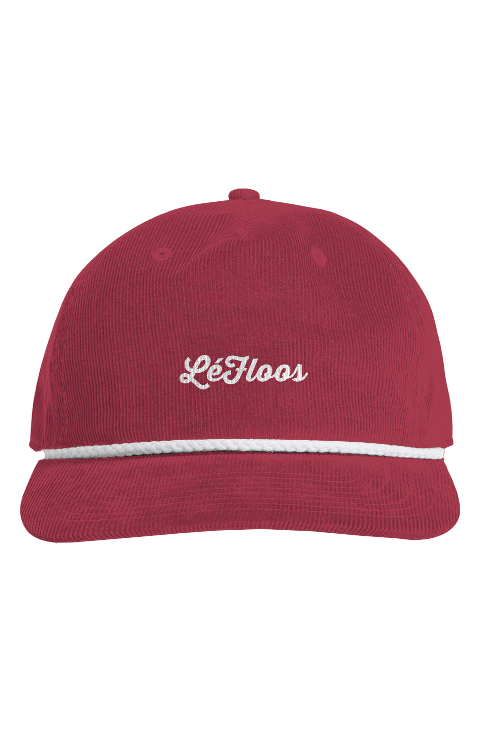 Cord Rope Cherry Corduroy Cap