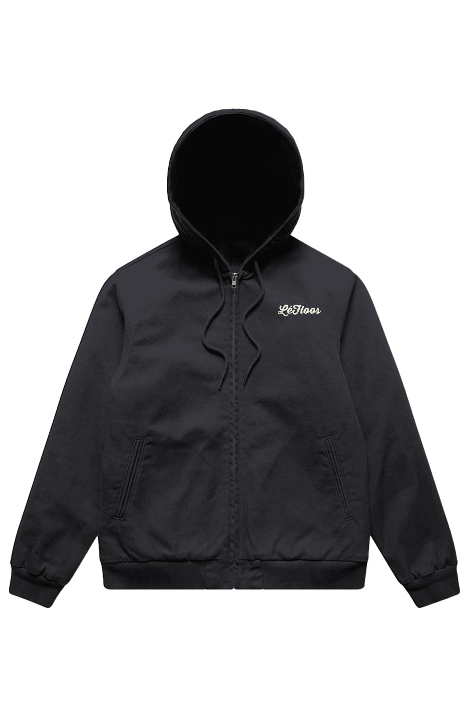 LéFloos Dark Blue Bomber Hood Jacket