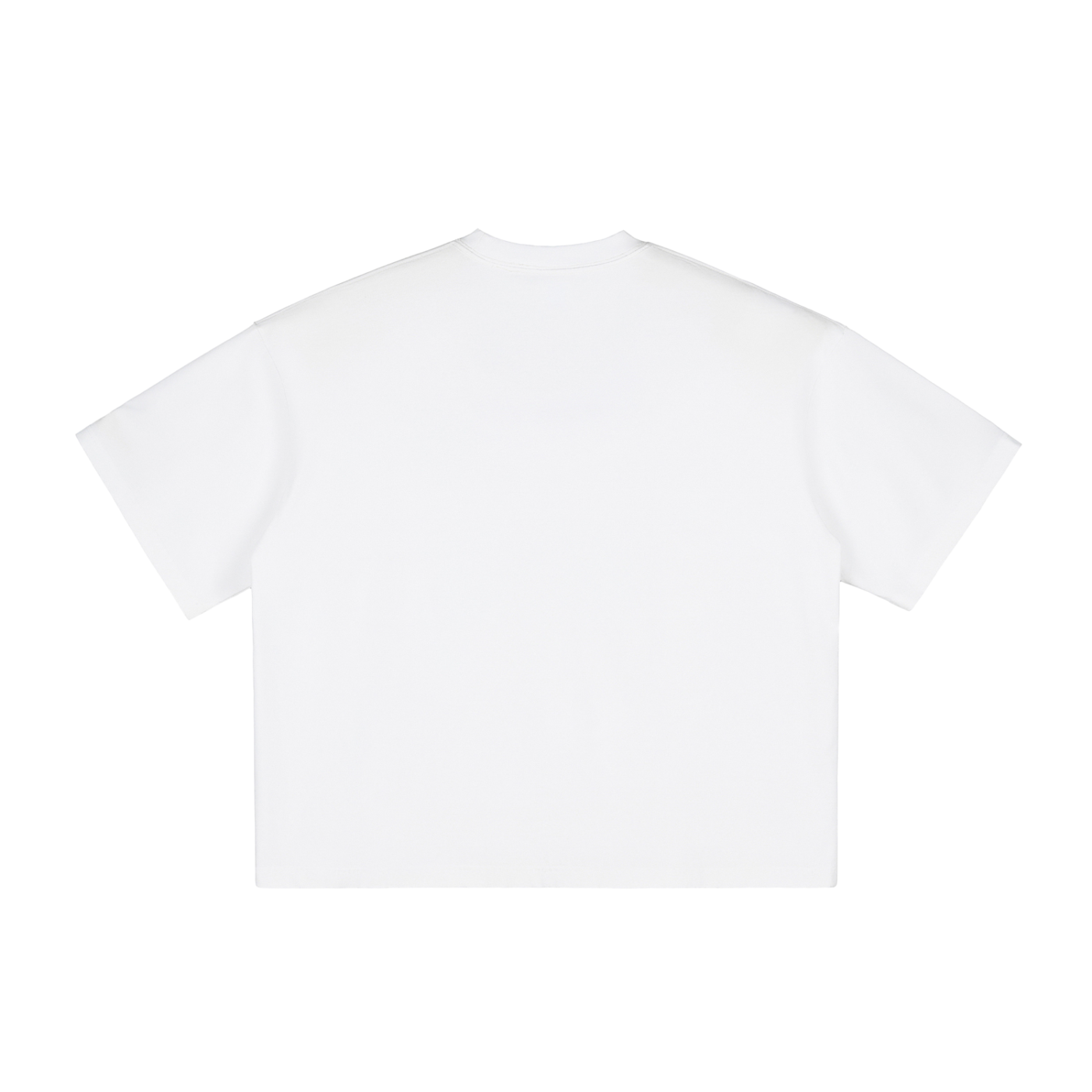 LéFloos Vintage Washed White Boxy T-Shirt