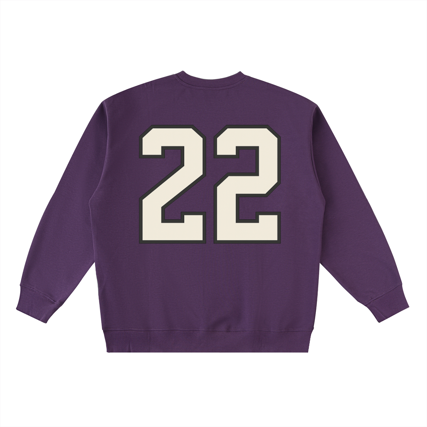 LéFloos Oversized 22 Purple Sweatshirt