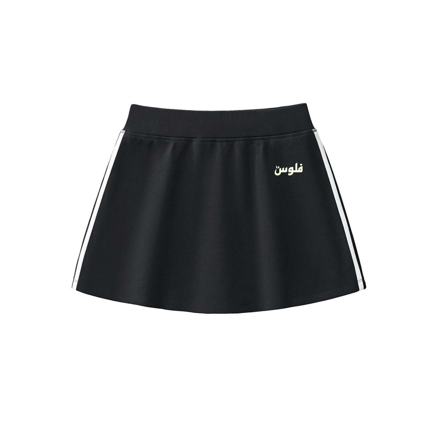 LéFloos Womens Tennis Black Short Skirt