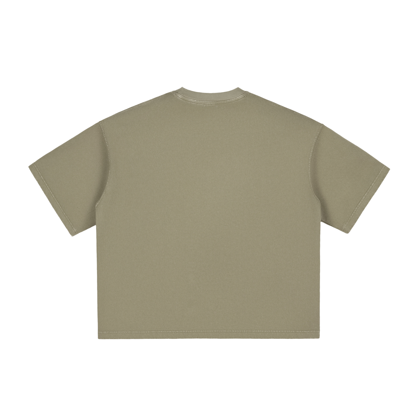 LéFloos Vintage Washed White Boxy T-Shirt