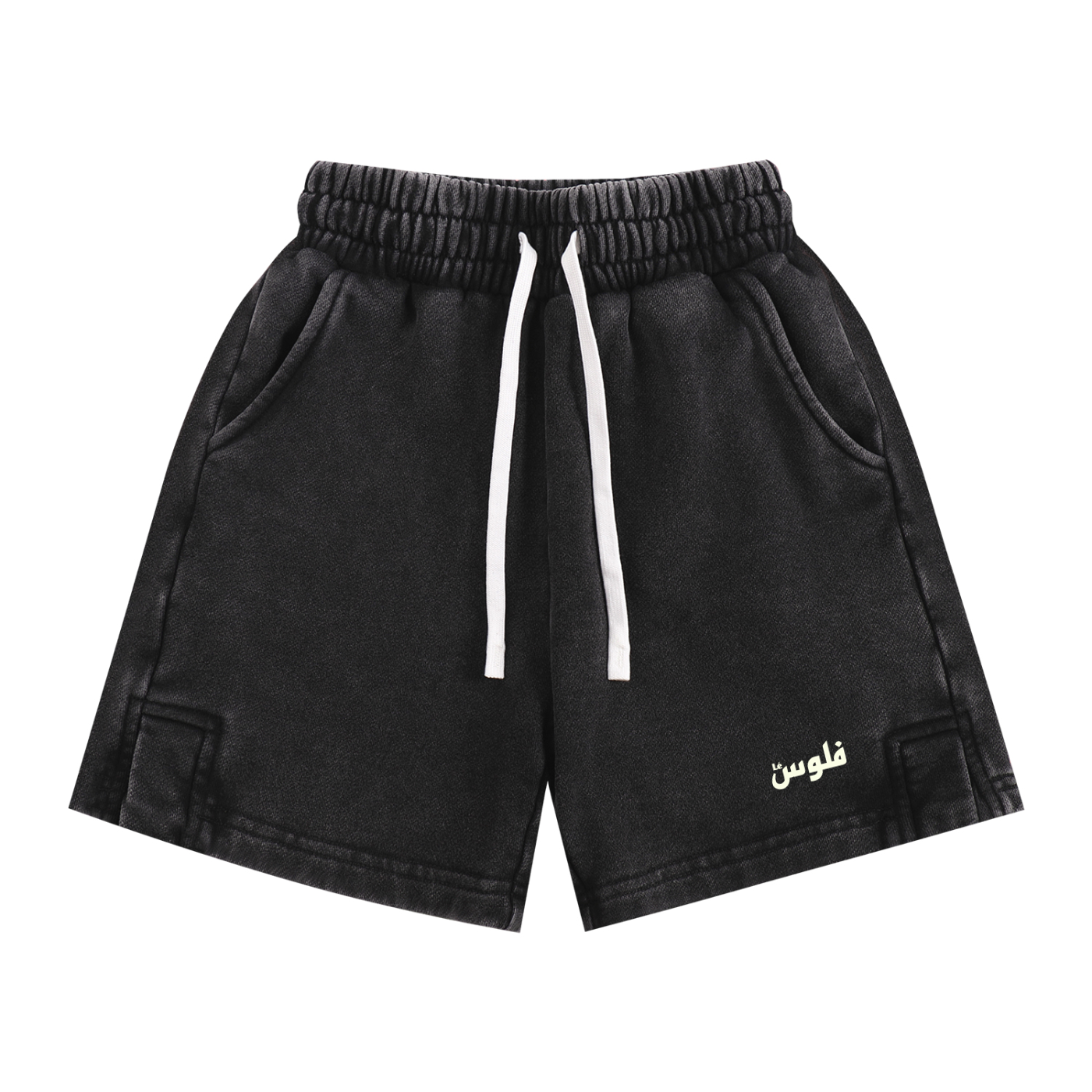 Kids & Youth Vintage Washed Blue Shorts