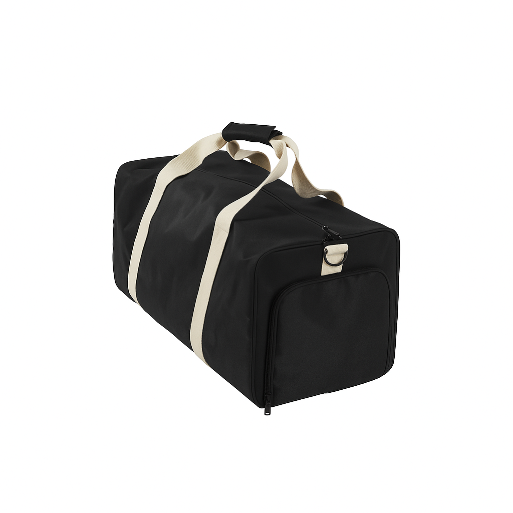 Black Latte Duffle Travel Bag