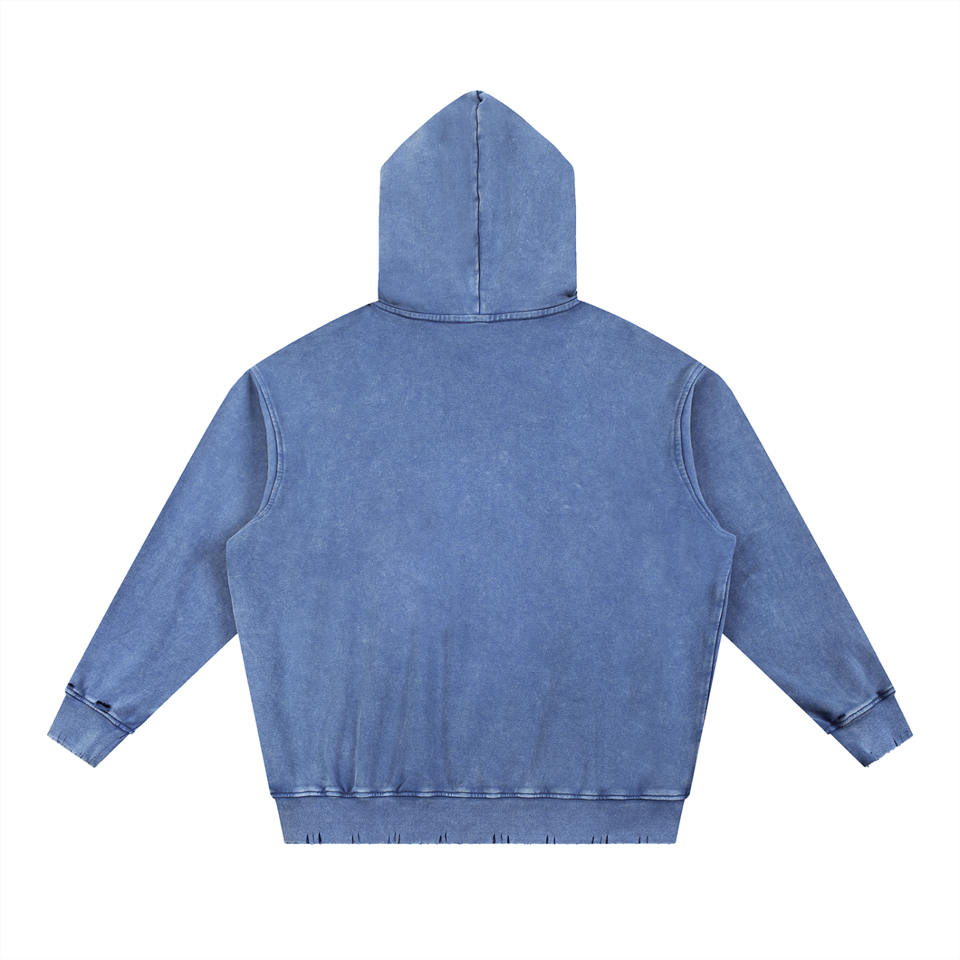 Vintage Washed Blue Hoodie