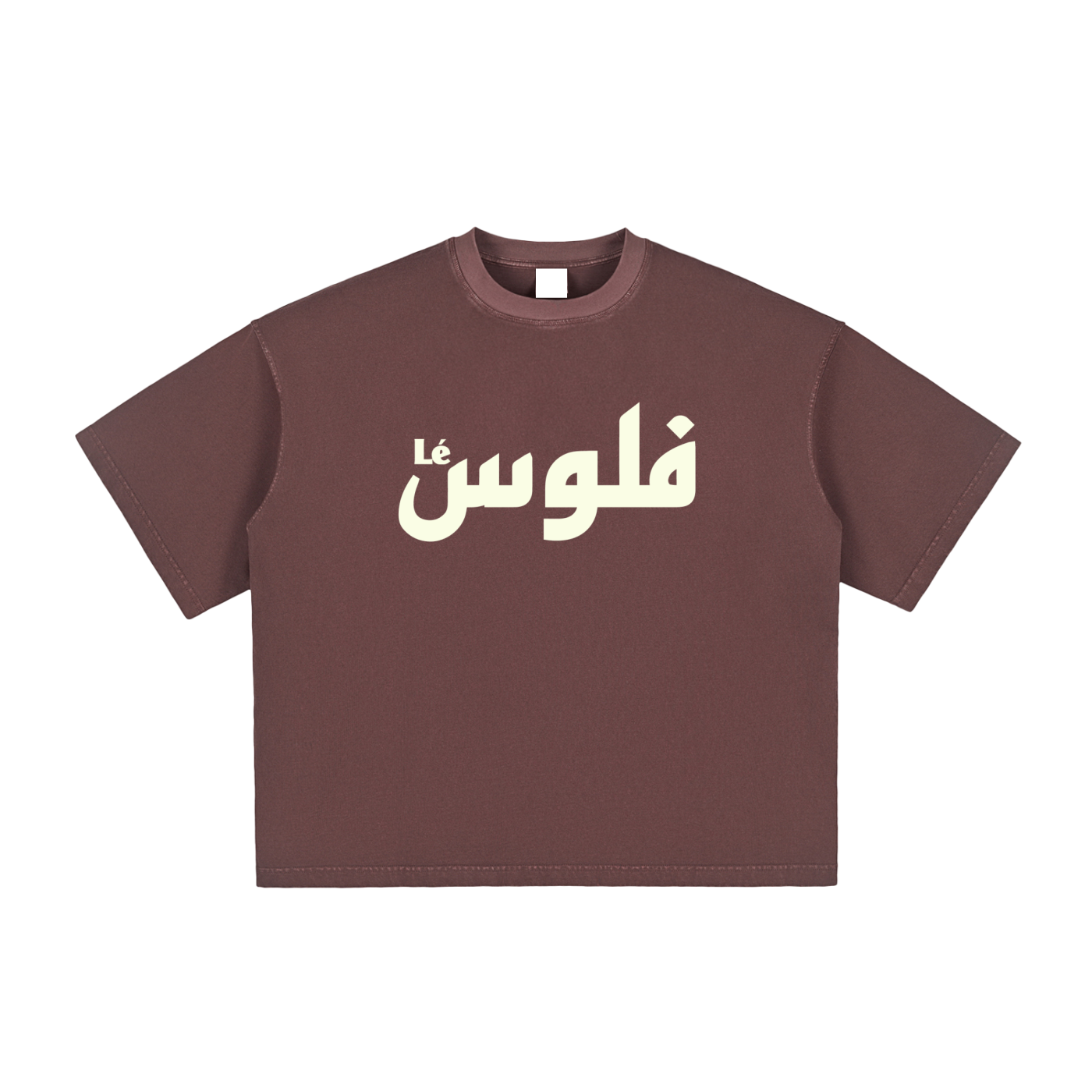 Vintage Washed Plum Boxy T-Shirt