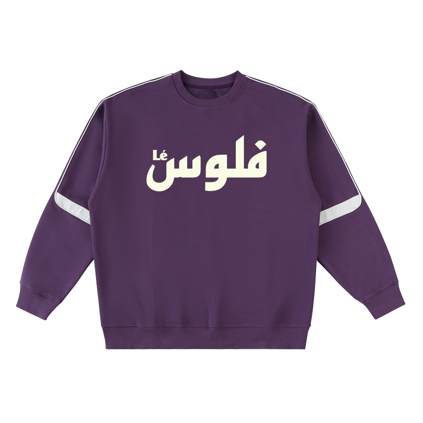LéFloos Oversized 22 Purple Sweatshirt