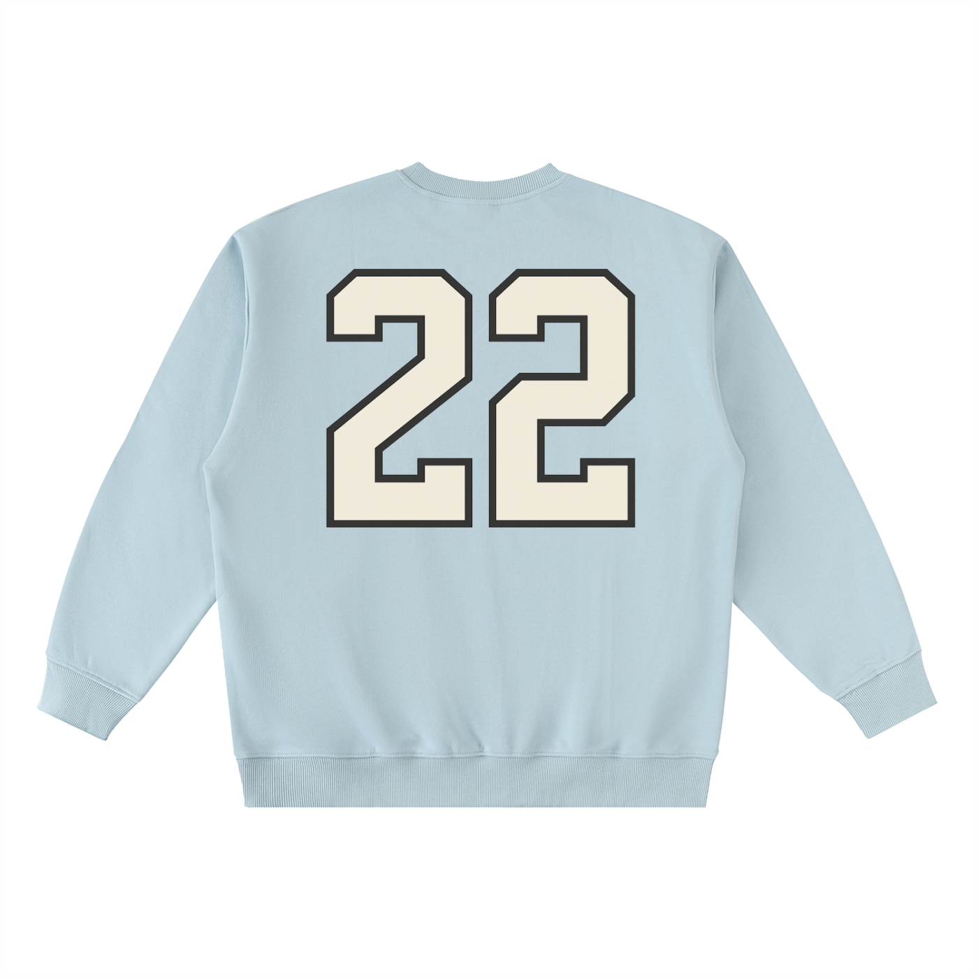 LéFloos Oversized 22 Baby Blue Sweatshirt
