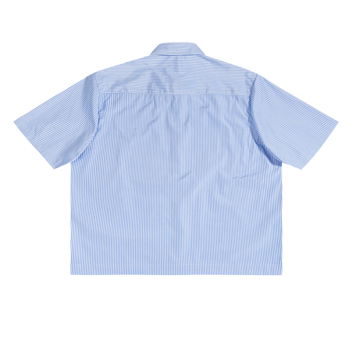 LéFloos Oversized White Striped Boxy Shirt