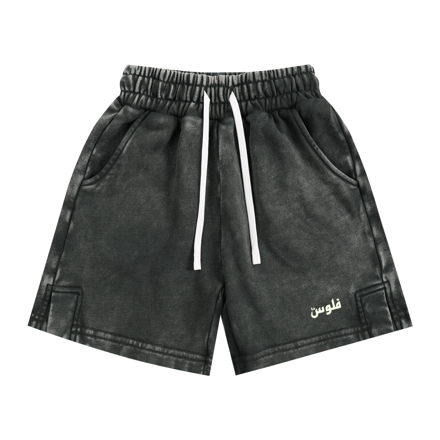 Kids & Youth Vintage Washed Blue Shorts