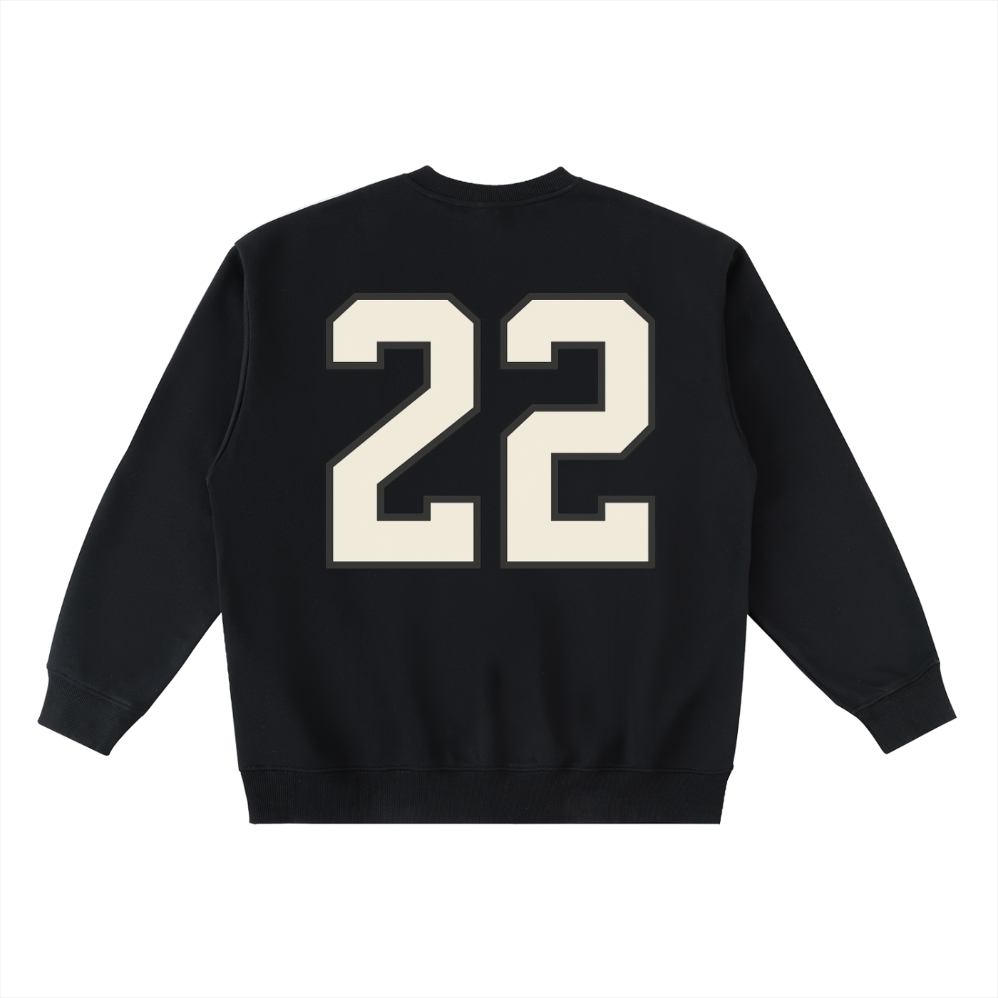 B.I.G Oversized Black Sweatshirt