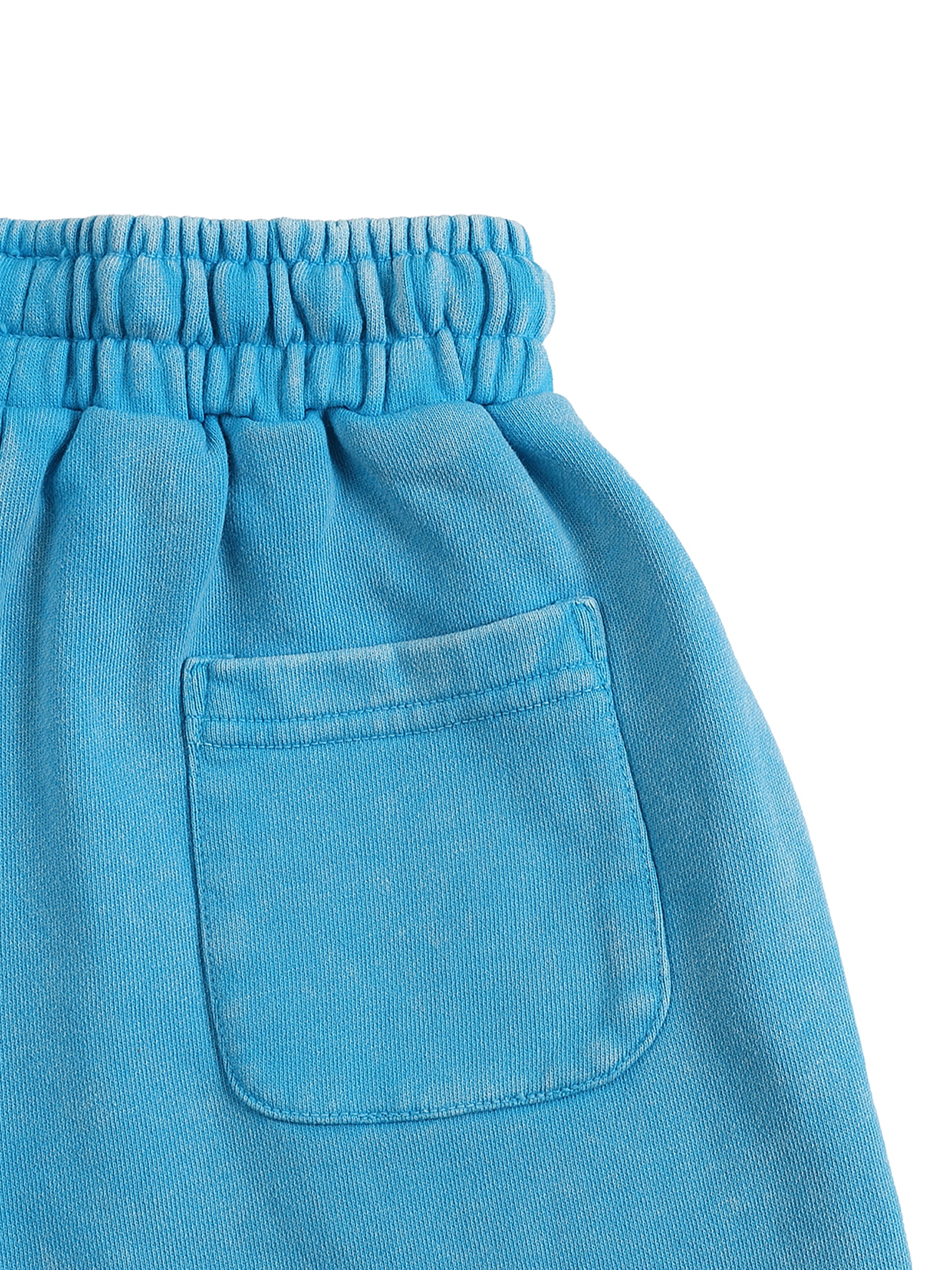 Kids & Youth Vintage Washed Blue Shorts