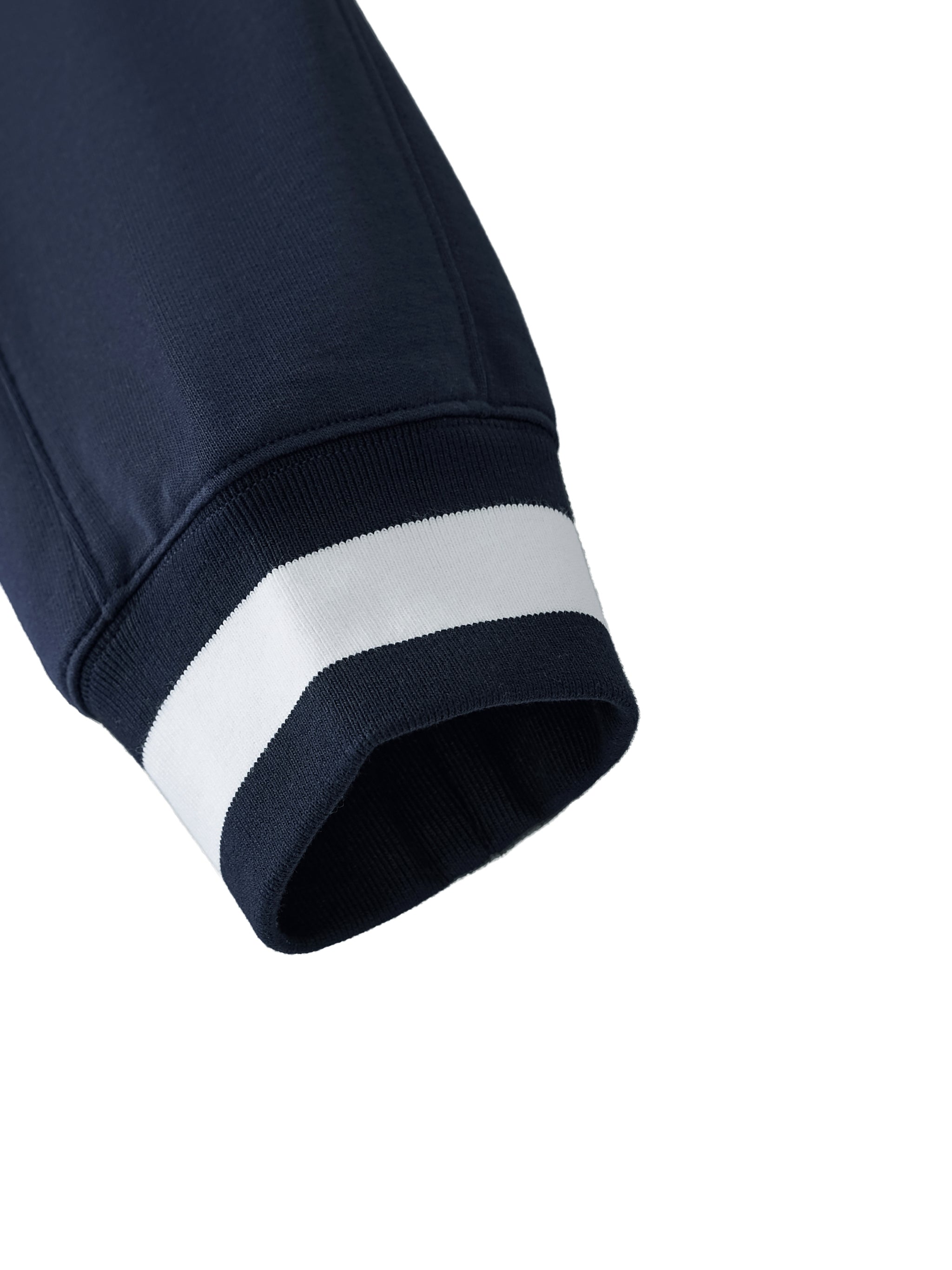 LéFloos Boxy Blue V-Neck Sweatshirt