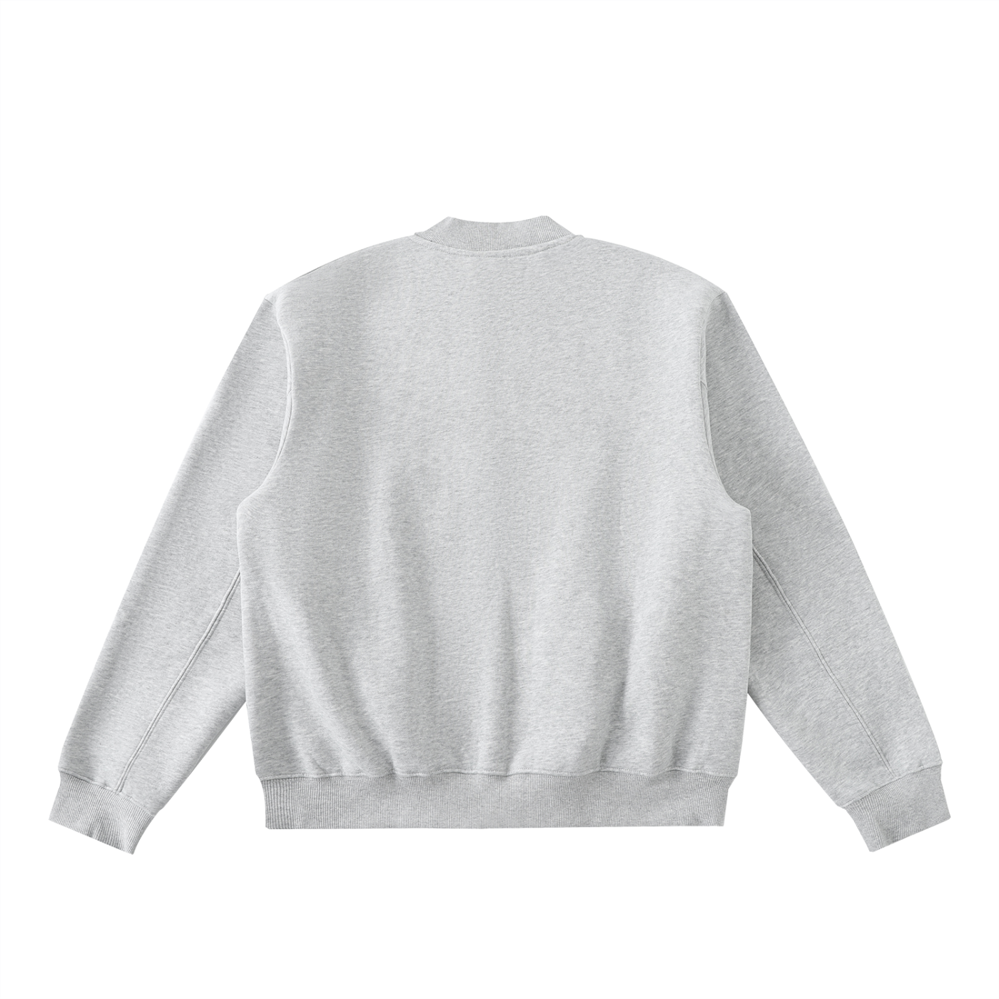 LéFloos Grey Varsity Fleece Jacket