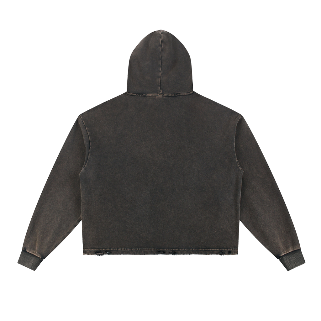LéFloos Denim Washed Hoodie