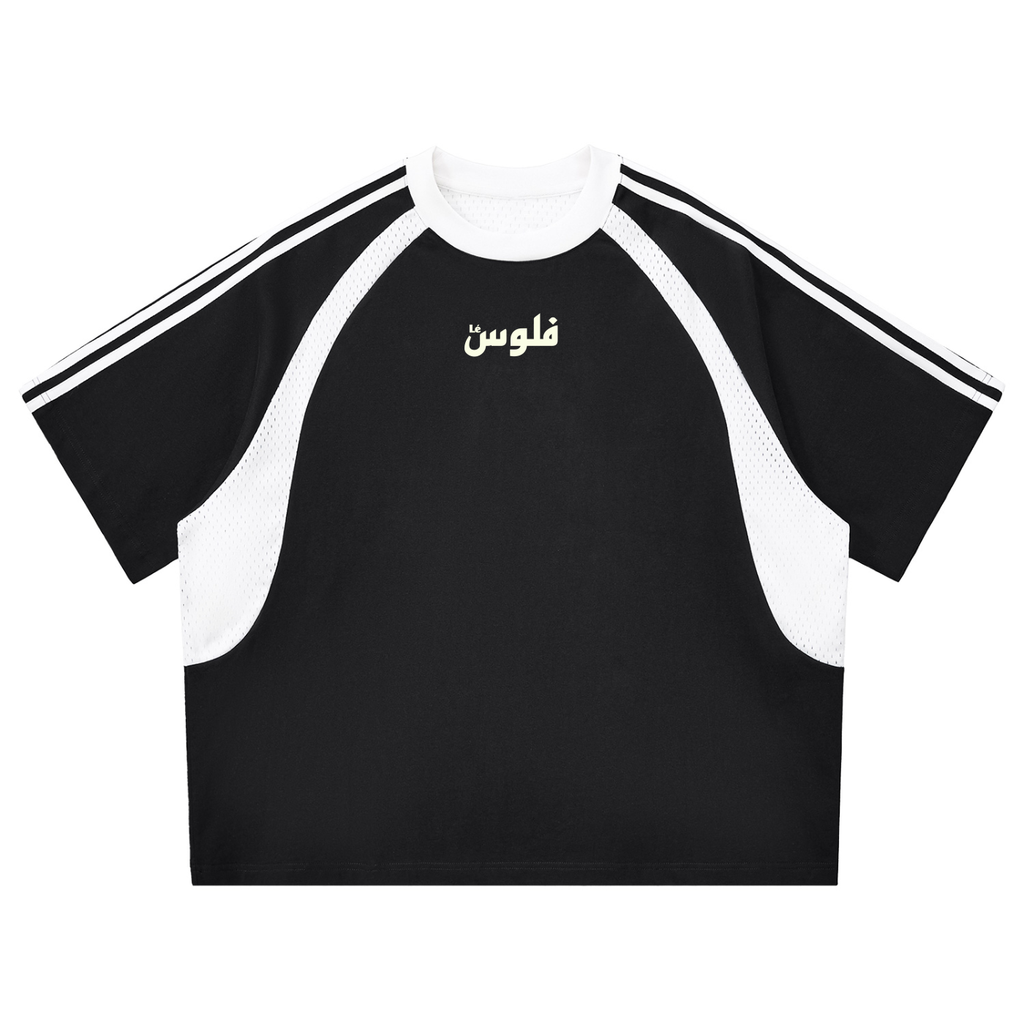 LéFloos Stripe Mesh T-Shirt