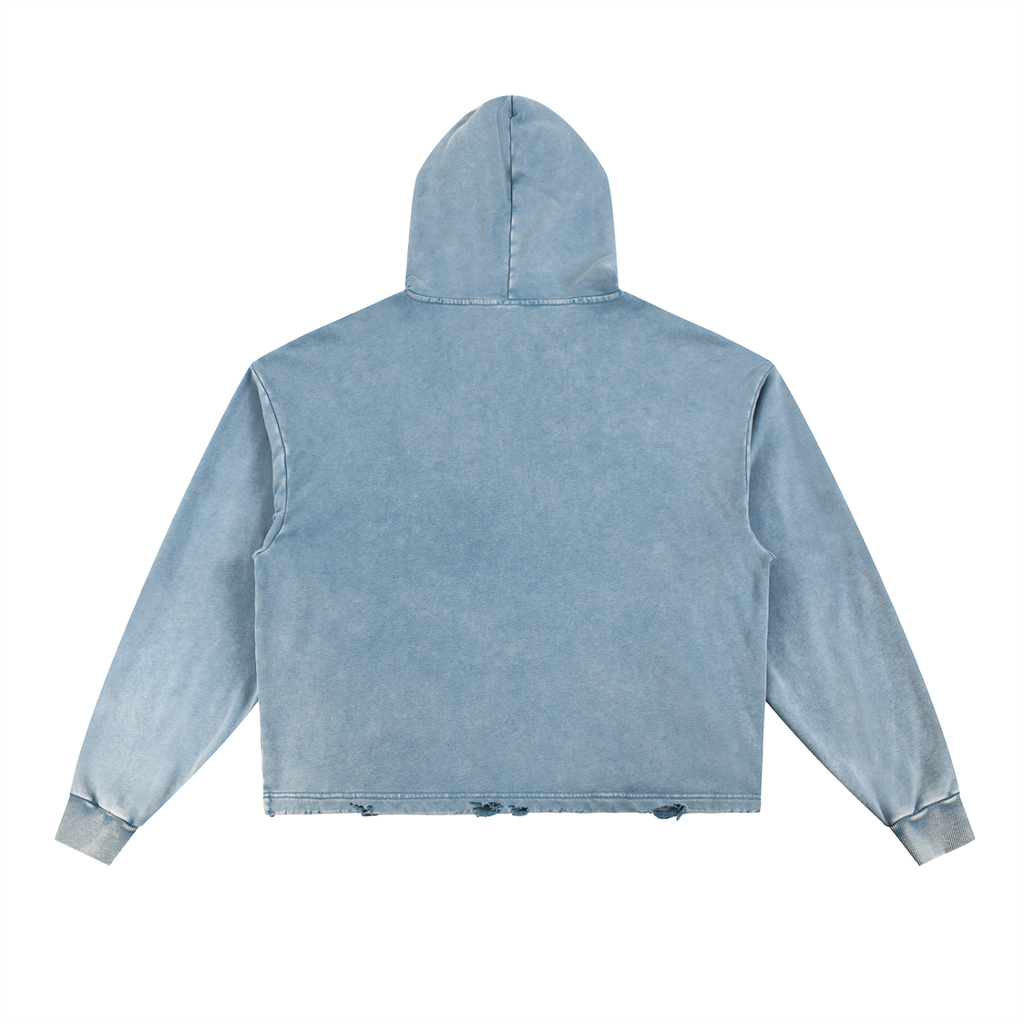 LéFloos Denim Washed Hoodie