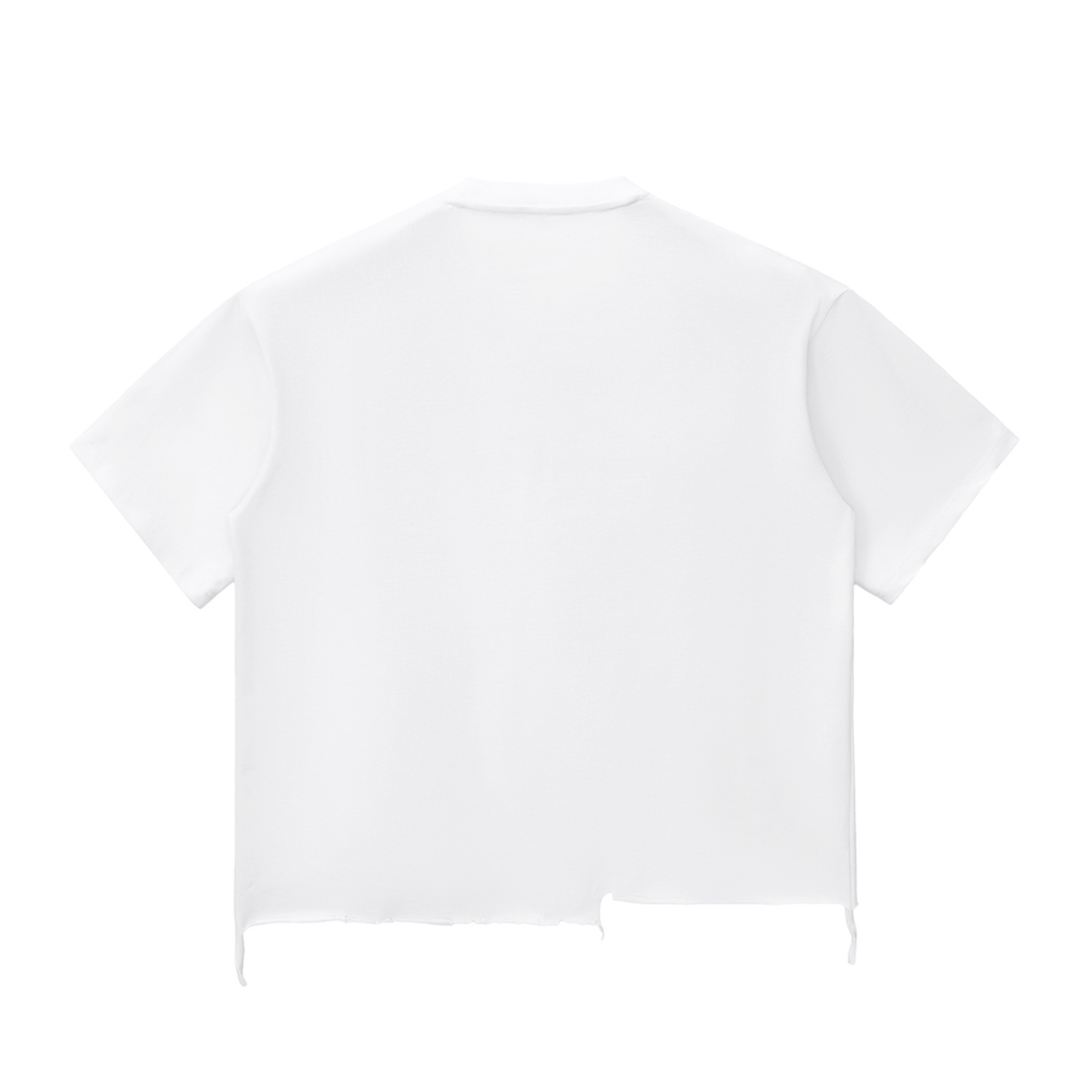 LéFloos Vintage Wash Distorted Boxy T-Shirt