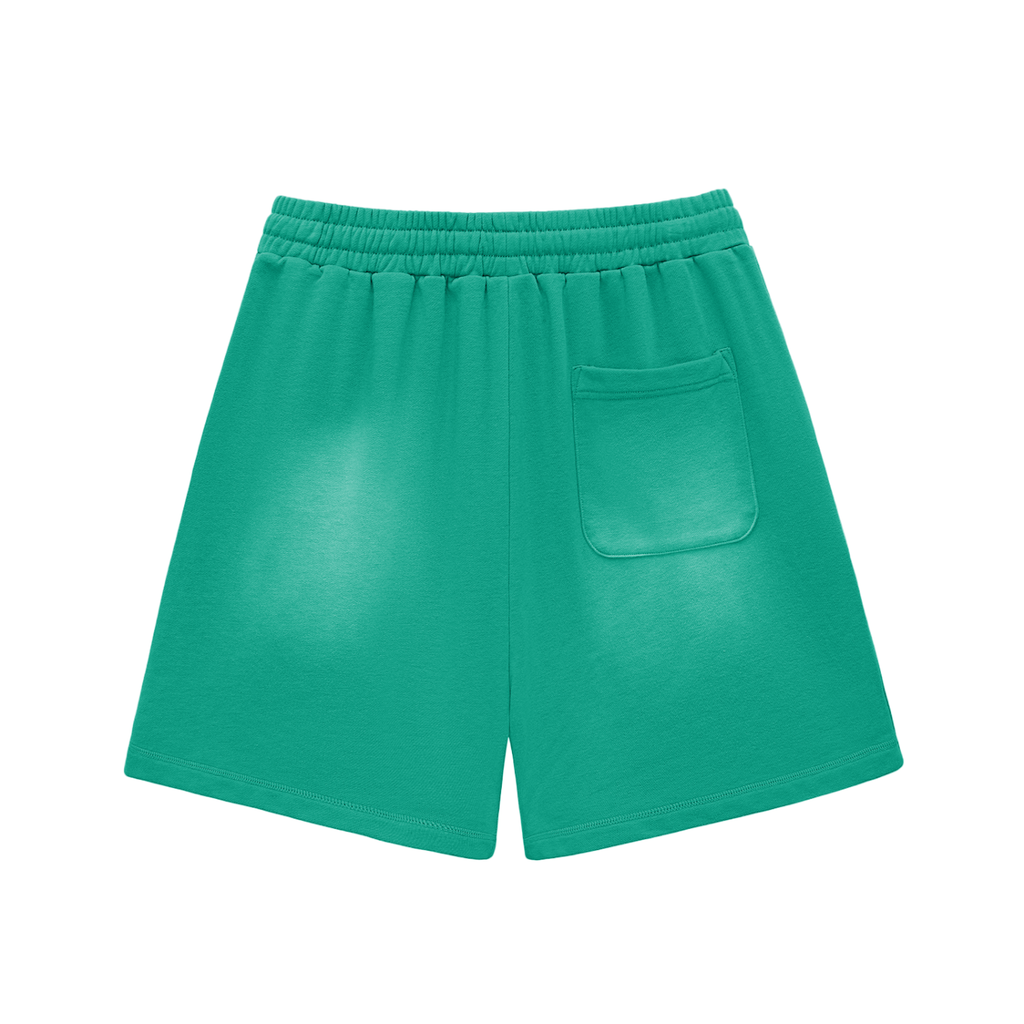 Moon Faded Green Shorts