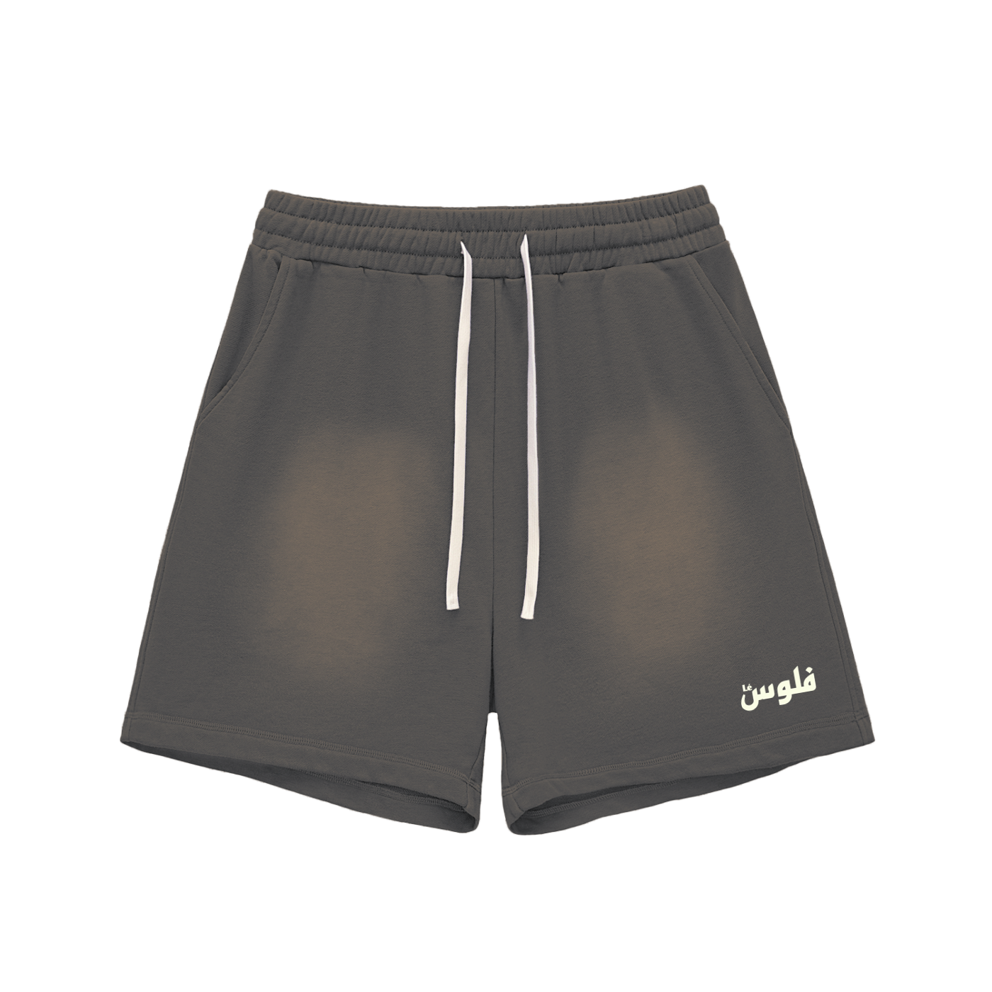 Moon Faded Dark Grey Shorts