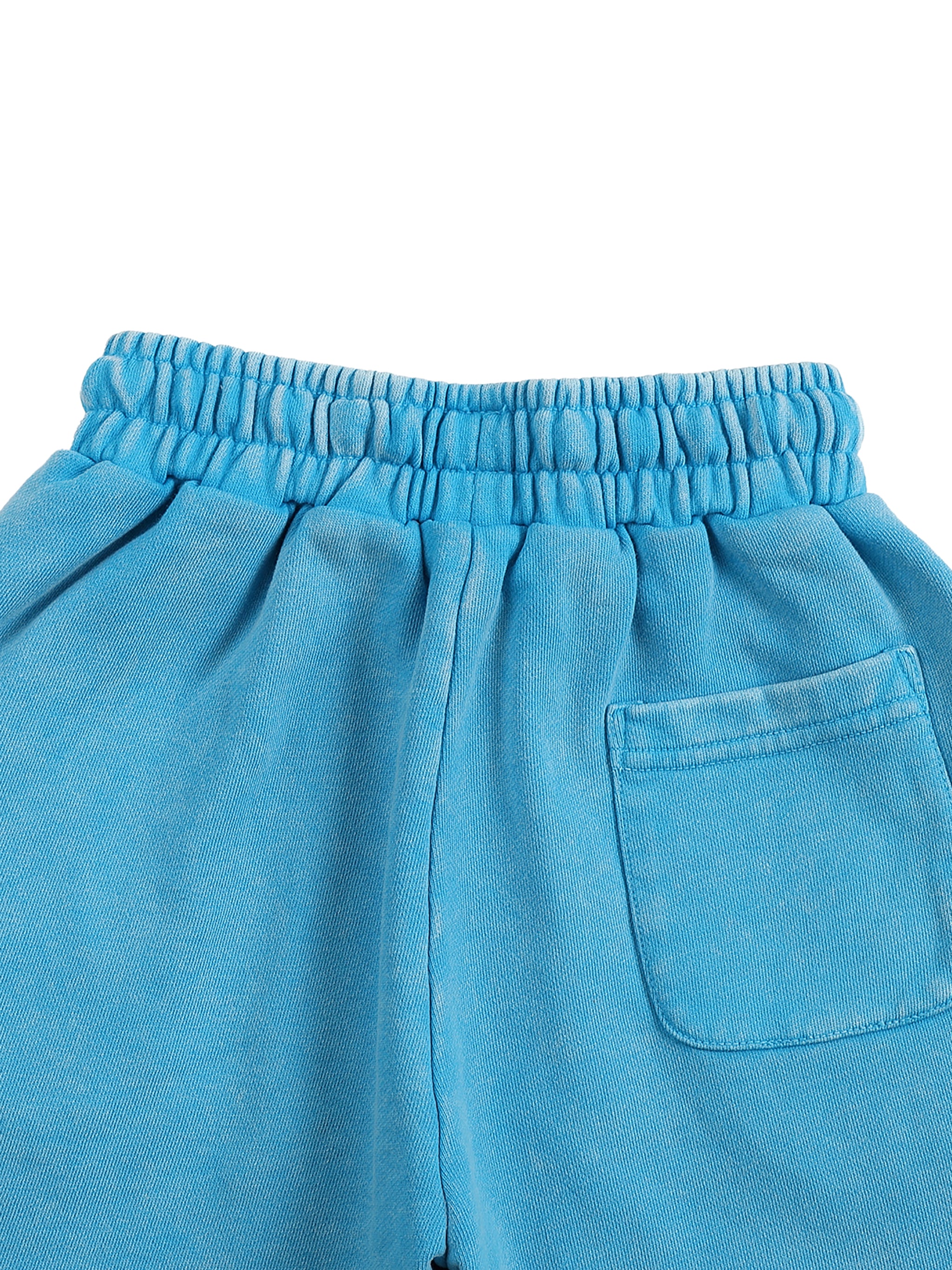 Kids & Youth Vintage Washed Blue Shorts