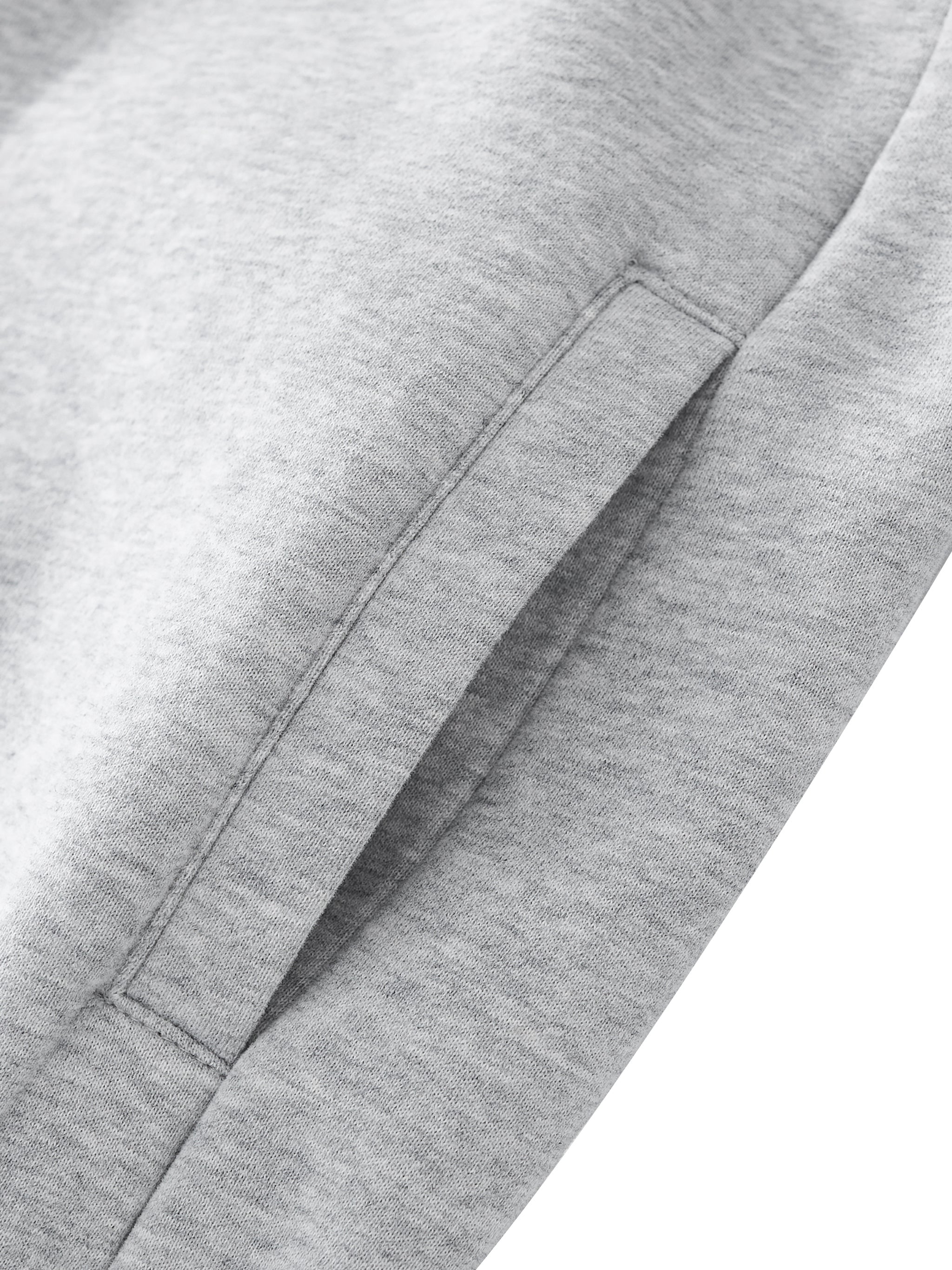 LéFloos Grey Varsity Fleece Jacket